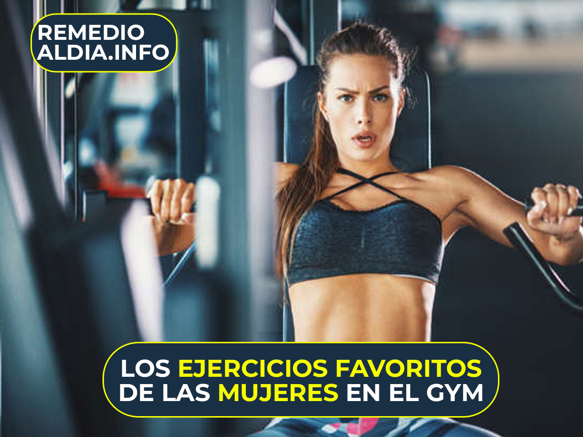 Los ejercicios favoritos de las mujeres en el gym