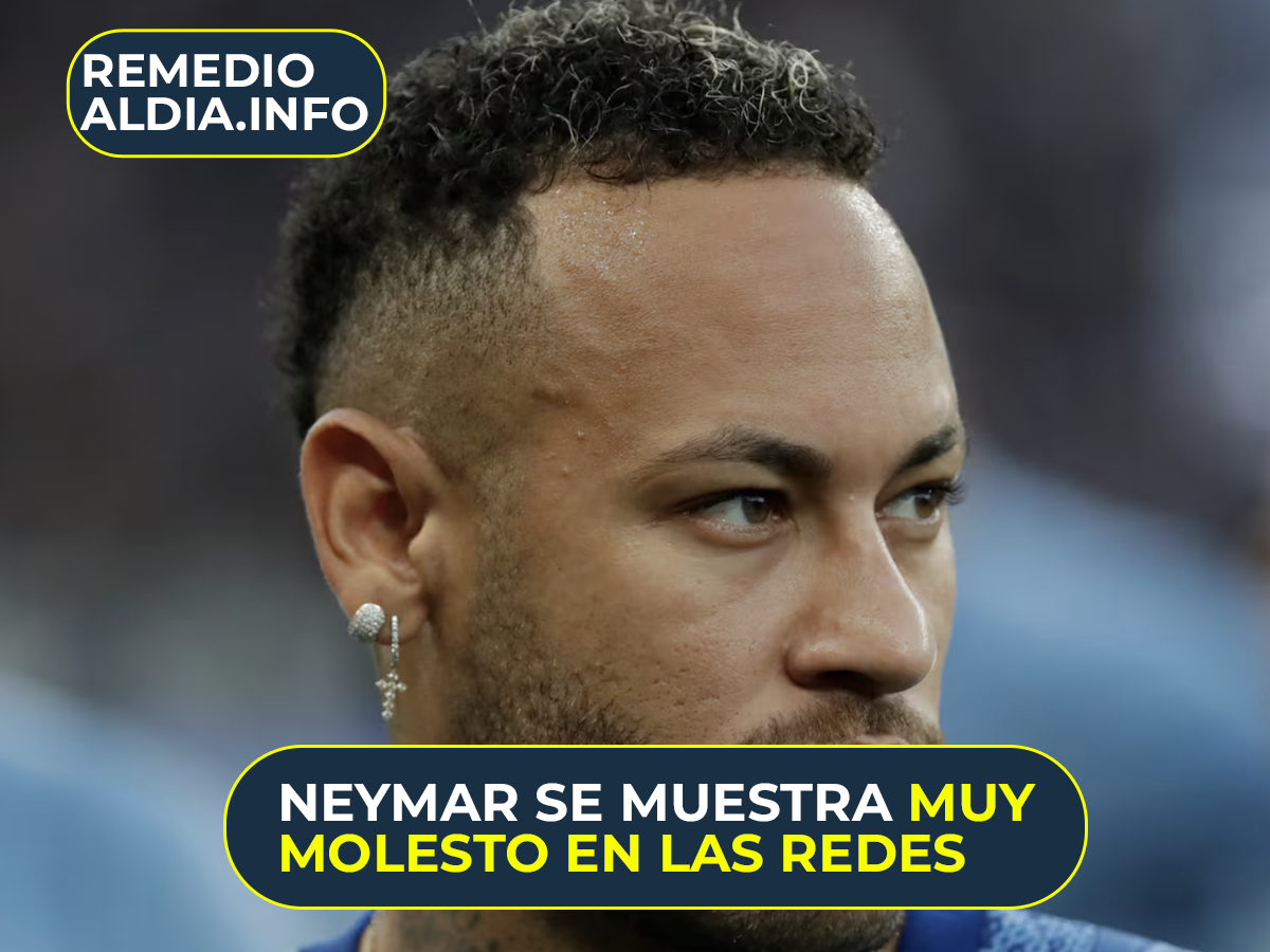 Neymar se enfada en las redes sociales