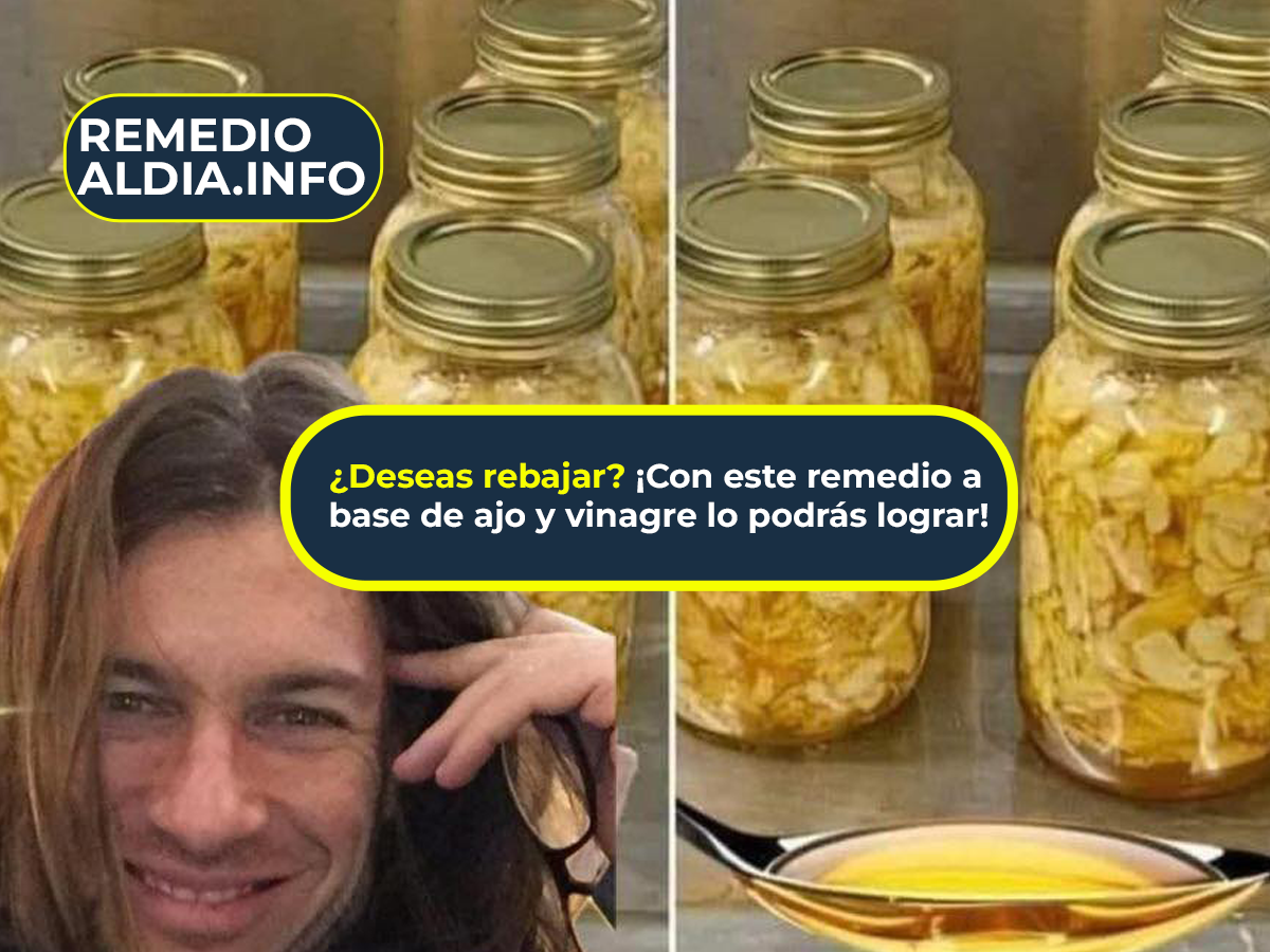 ¿Deseas rebajar? ¡Con este remedio a base de ajo y vinagre lo podrás lograr!