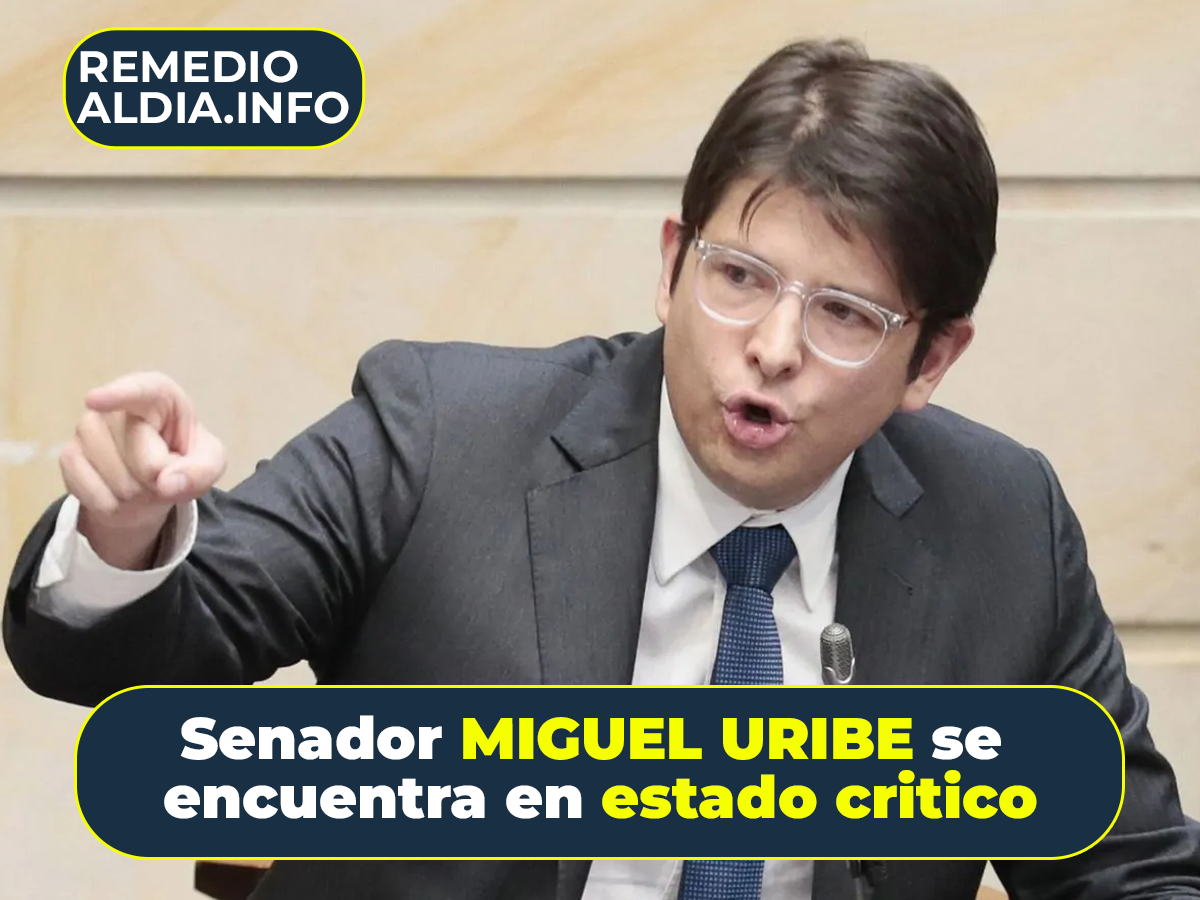 Miguel Uribe Turbay está en estado critico